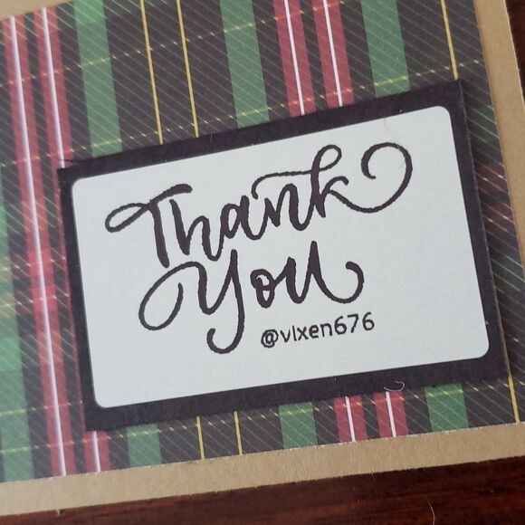 40 PIECE CUSTOM SHIPPING BUNDLE THANK YOU CARDS STICKERS POLYMAILERS - Picture 11 of 15